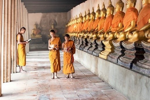 monjes camboya